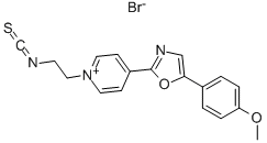 1-(2-异硫氰基乙基)-4-[5-(4-甲氧基苯基)-2-噁唑]溴化吡啶