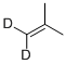 2-Methylpropene-1,1-d2 (gas)