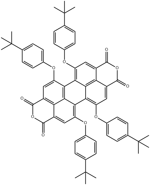 1,6,7,12-四叔丁基苯氧基苝-3,4,9,10-四甲酸二酐