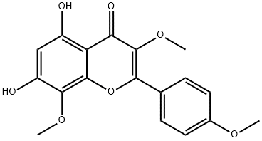 5,7-Dihydroxy-3,4&#39;,8-trimethoxyflavone