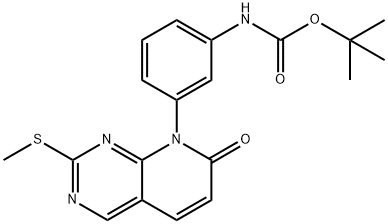 tert-butyl (3-(2-(methylthio)-7-oxopyrido[2,3-d]pyrimidin-8(7H)-yl)phenyl)carbamate