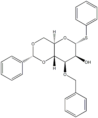 (2R,4aR,6R,7S,8R,8aR)-8-(Benzyloxy)-2-phenyl-6-(phenylthio)hexahydropyrano[3,2-d][1,3]dioxin-7-ol