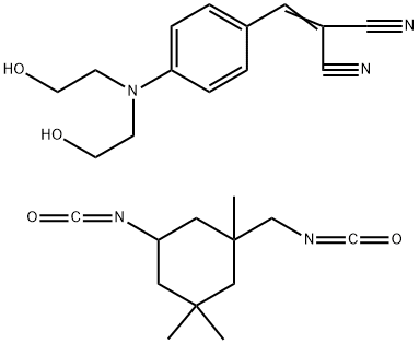 聚[4-(2,2-二氰乙烯基)-N-双(羟乙基)苯胺-alt-(异佛乐酮二异氰酸盐)]尿烷