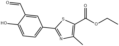 2-(3-醛基-4-羟基苯基)-4-甲基噻唑-5-羧酸乙酯