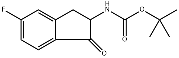 (5-Fluoro-1-oxo-indan-2-yl)-carbamic acid tert-butyl ester