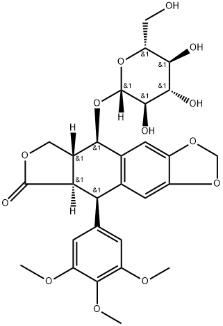 鬼臼毒素-4-O-葡萄糖苷