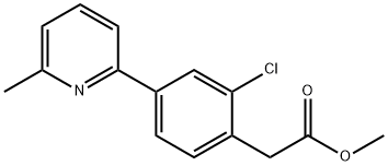 2-(2-氯-4-(6-甲基吡啶-2-基)苯基)乙酸甲酯