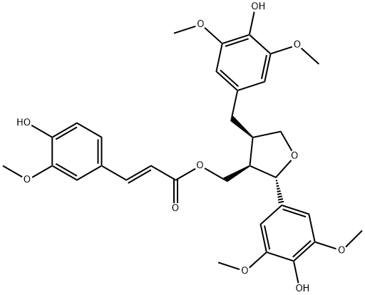 9-O-Feruloyl-5,5&#39;-dimethoxylariciresinol