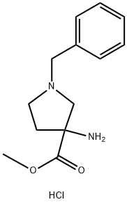 3-氨基-1-苄基-吡咯烷-3-羧酸甲酯(2HCL)