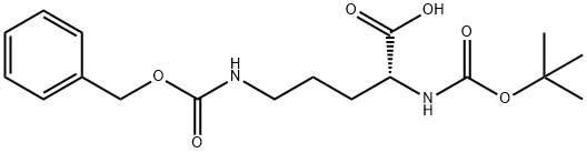 N-叔丁氧羰基-N'-苄氧羰基-D-鸟氨酸