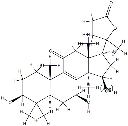 3&beta;;7&beta;;15&beta;-三羟基-11-羰基-羊毛甾烷-8-烯-24&rarr;20内酯