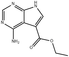 4-氨基-7H-吡咯并[2,3-d]嘧啶-5-甲酸乙酯