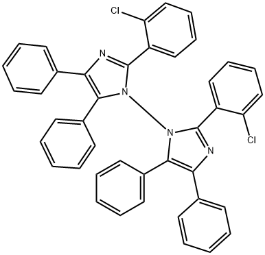 2,2'-二(2-氯苯基)-4,4',5,5'-四苯基-1,2'-二咪唑