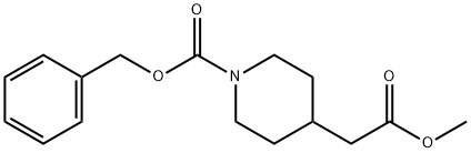 N-Cbz-4-哌啶乙酸甲酯