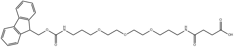 N-Fmoc-N″-琥珀酰-4,7,10-三氧-1,13-十三烷二胺