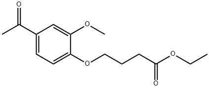 4-(4-乙酰基-2-甲氧基苯氧基)-丁酸乙酯