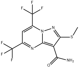 5,7-双(三氟甲基)-2-(甲基硫)吡唑啉[1,5-a]嘧啶