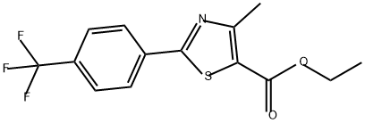 2-[4-(三氟甲基)]苯基-4-甲基-5-噻唑甲酸乙酯