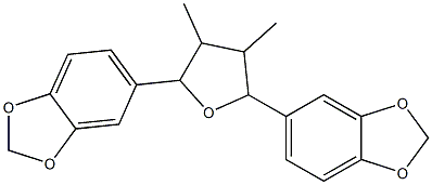 (7S;7'R)-双(3;4-亚甲二氧苯基)-rel-(8R;8'R)-二甲基四氢呋喃