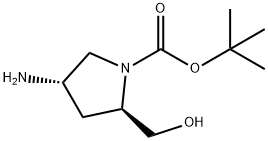 (2R,4S)-4-氨基-2-(羟甲基)-1-吡咯烷羧酸叔丁酯