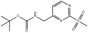 tert-Butyl((2-(methylsulfonyl)pyrimidin-4-yl)methyl)carbamate