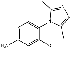 4-(3,5-Dimethyl-[1,2,4]triazol-4-yl)-3-methoxy-phenylamine