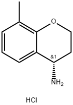 (4S)-8-甲基-3,4-二氢-2H-1-苯并吡喃-4-胺盐酸盐