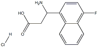3-氨基-3-(4-氟萘-1-基)丙酸盐酸盐