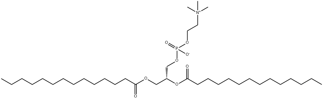 1,2-二肉豆蔻酰-sn-甘油-3-磷酰胆碱