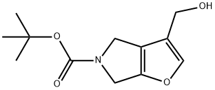 tert-butyl 3-(hydroxymethyl)-4H-furo[2,3-c]pyrrole-5(6H)-carboxylate