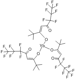 三(6,6,7,7,8,8,8-七氟-2,2-二甲基-3,5-辛二酮酸)镱