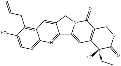 (S)-10-allyl-4-ethyl-4,9-dihydroxy-1,12-dihydro-14H-pyrano[3',4':6,7]indolizino[1,2-b]quinoline-3,14(4H)-dione