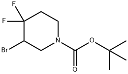 3-Bromo-4,4-difluoro-piperidine-1-carboxylic acid tert-butyl ester