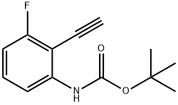 (2-Ethynyl-3-fluoro-phenyl)-carbamic acid tert-butyl ester