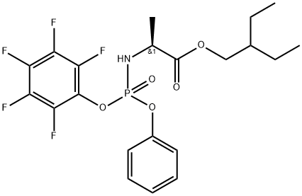 2-乙基丁基((S)-(五氟苯氧基)(苯氧基)磷酰基)-L-丙氨酸酯