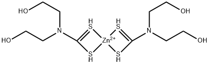 双(2-羟乙基)二硫代氨基甲酸锌盐(II)