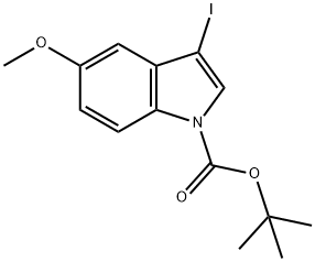 3-碘-5-甲氧基吲哚-1-羧酸叔丁酯