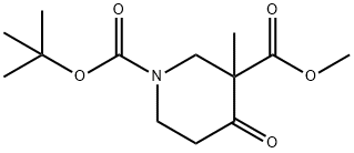 1-tert-butyl 3-methyl 3-methyl-4-oxopiperidine-1,3-dicarboxylate
