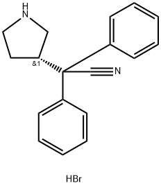 3-(S)-(+)-(1-氰基-1,1-二苯甲基)吡咯烷氢溴酸盐