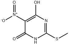 2-(甲巯基)-5-硝基嘧啶-4,6-二醇