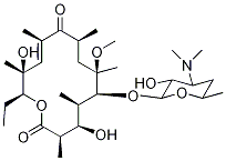 (10E)-3-O-De(α-L-cladinose)-10-dehydro-11-dehydroxy-6-O-methyl-erythromycin