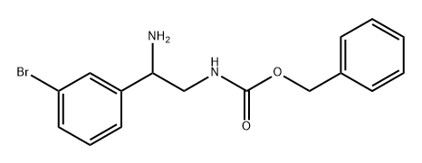 2-Amino-2-(3-bromo-phenyl)-ethyl]-carbamic acid benzyl ester