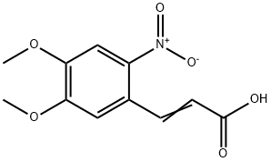 4,5-Dimethoxy-2-nitrocinnamic acid