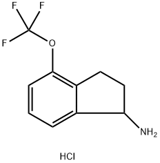 4-(三氟甲氧基)-2,3-二氢-1H-茚-1-胺盐酸盐