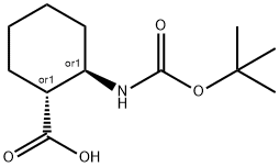 Boc-(±)-trans-2-aminocyclohexane-1-carboxylic acid