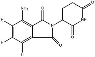 (±)-Pomalidomide-d3 (phthalimide-4,5,6-d3)