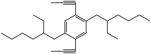 聚(2,5-二(2′-乙基己基)-1,4-乙炔撑)