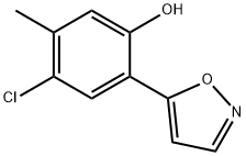 4-氯-2-(5-异噁唑基)-5-甲基苯酚