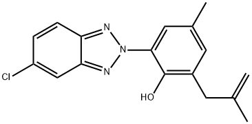 2-（5-氯-2H-苯并[d] [1,2,3]三唑-2 -基）-4-甲基-6-（2-甲基烯丙基）苯酚