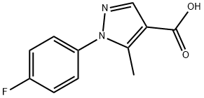 1-(4-氟苯基)-5-甲基-1H-吡唑-4-羧酸